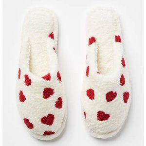 NWT LOFT Heart Slippers in size SMALL